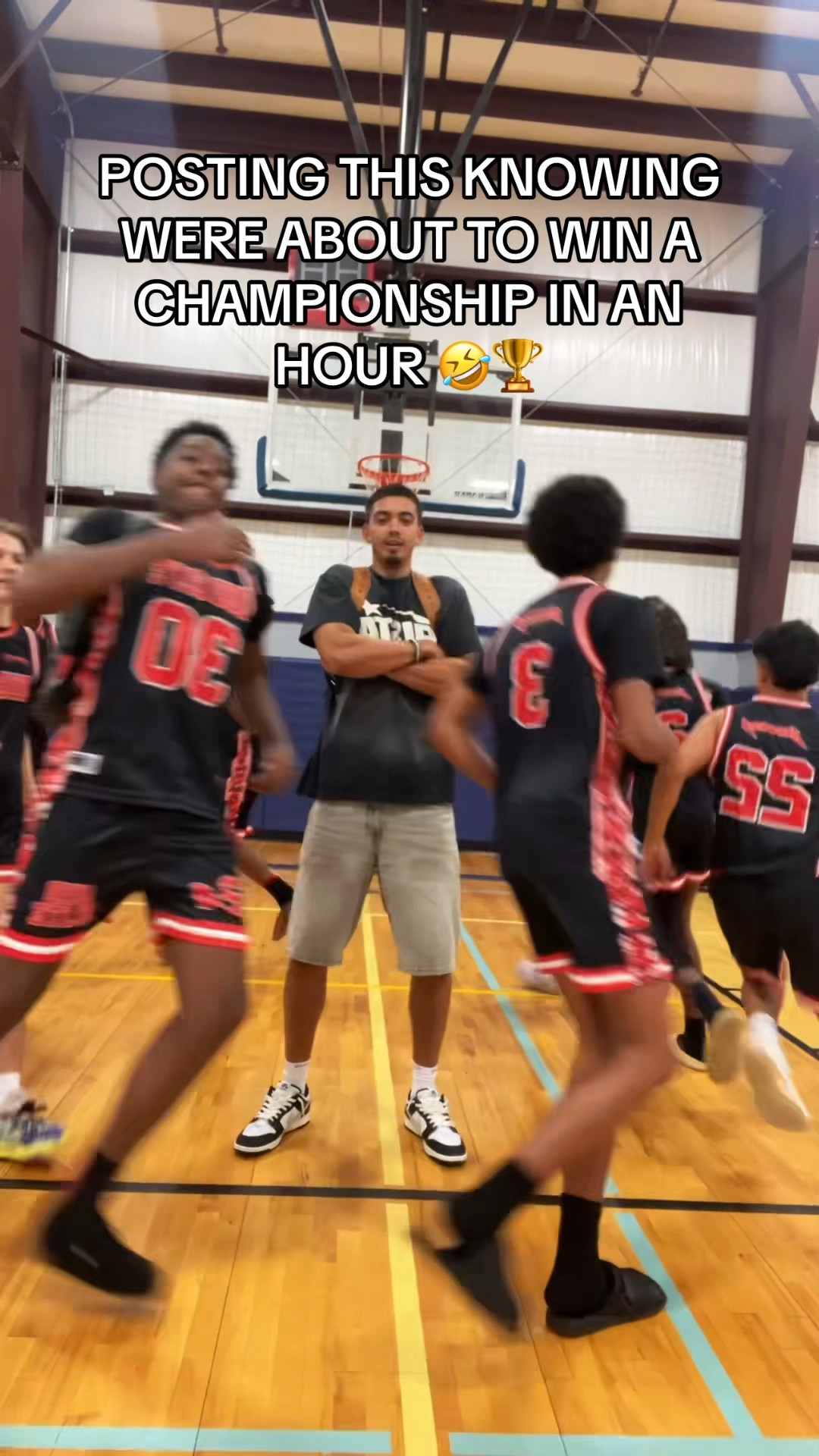My AAU team is about to WIN THE CHIP ??