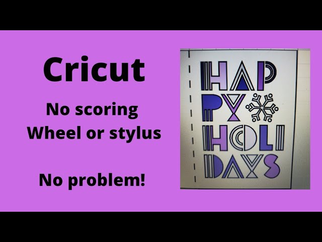 Cricut scoring wheel vs Scoring stylus #cricutmaker #cricuttips #cricu, cricut