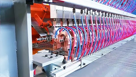 25x25mm Welded Wire Mesh Panel Machine | DAPU Machinery | Youtube Video