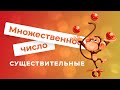 Множественное число \ Существительные