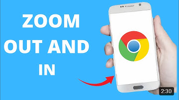 How to Zoom Out and on Google  Chrome Browser  (Quick Tutorial)