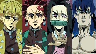 JoJo ft Demon Slayer AMV Don t Stop the Devil