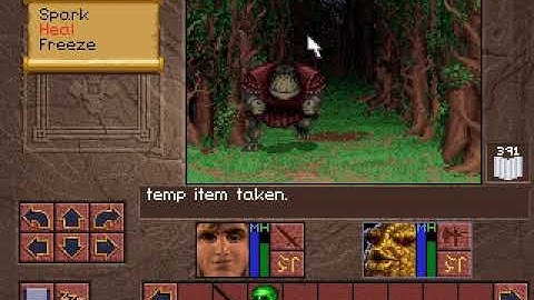 Breaking Lands of Lore: The Throne of Chaos - More testing with a Fireball (Temp Item)