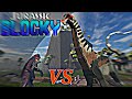 D-rex vs titanosaurus | jurassic blocky game play