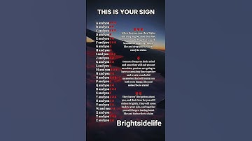 This is your Sign♥️💖 #love #trendingshorts #initials