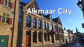 ALKMAAR city and AZ stadium