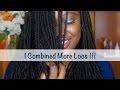 I Combined More Locs | From Sisterlocks to Microlocs | Kayajourney