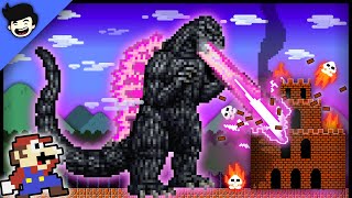 🍄Mario Vs. GODZILLA🔥!! [Cartoon Animation]