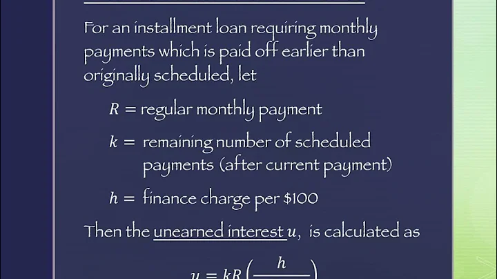 13.3 Truth in Lending