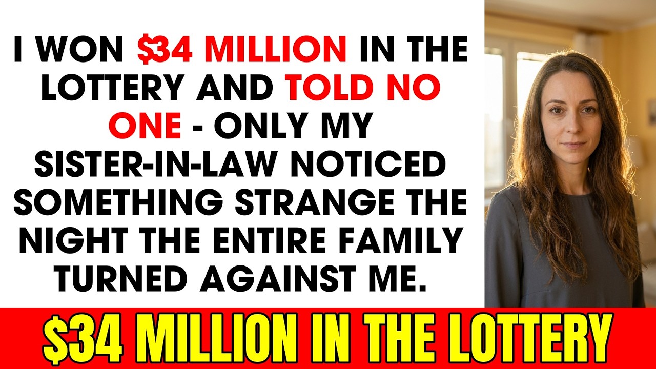 I Won $34 Million in the Lottery and Told No One — Only My Sister-in ...
