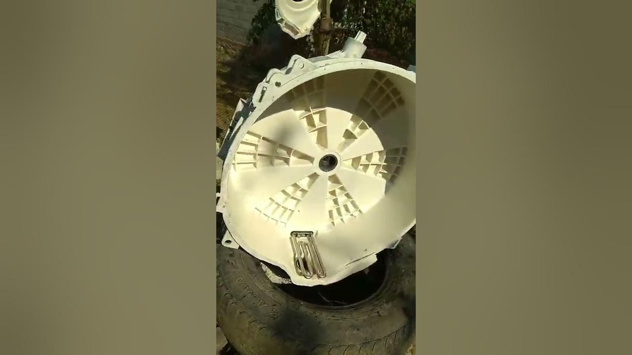 Как разобрать барабан стиральной машины indesit видео