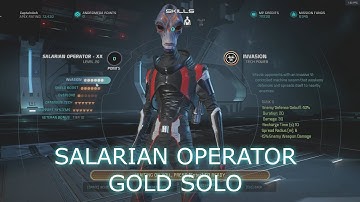 Salarian Operator Revisited (GOLD SOLO) - Mass Effect Andromeda Multiplayer