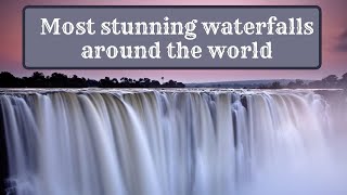 Top 5 most stunning waterfalls around the world | Most Beautiful Waterfalls in the World | TopEcho by TopEcho 73 views 3 years ago 4 minutes, 2 seconds