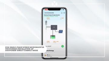 EZHl Single-phase Hybrid Microinverter for Storage Installation-AP EasyPower-Direct Connect Mode