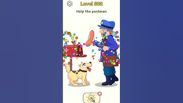 Help the postman 302 level dop5 game #shorts