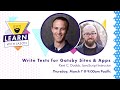How to write tests for your Gatsby sites and apps with Kent C. Dodds — Learn With Jason