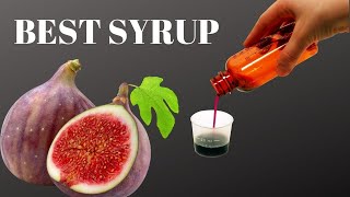 How to Make Fig Syrup To Treat Cough, Sore Throat and Constipation