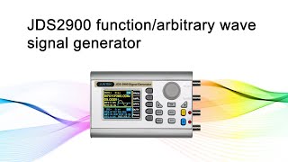 Operation Video of JDS2900 Handheld Series Function Arbitrary Waveform Signal Generator
