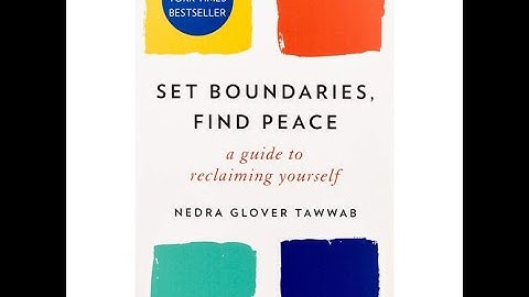Set Boundaries, Find Peace: A Guide to Reclaiming Yourself by Nedra Glover Tawwab
