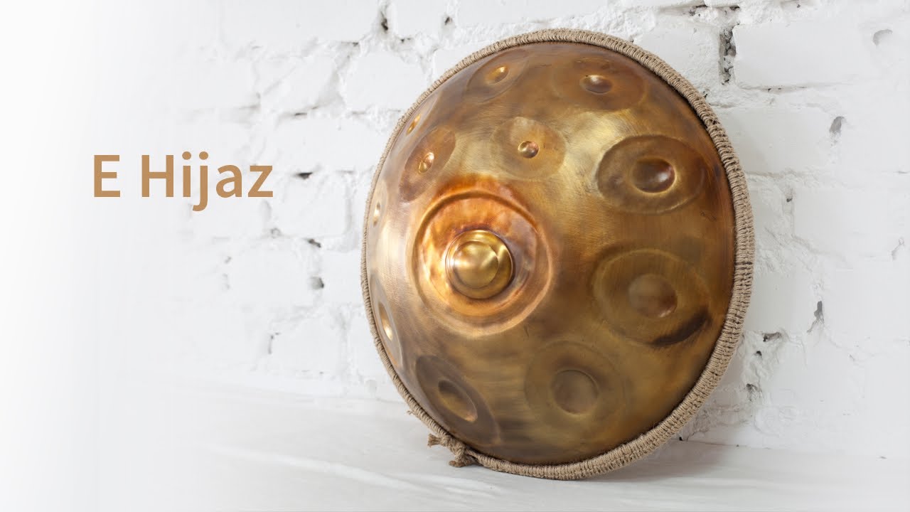 Handpan | E Hijaz 12 notes | Veles Sound Sculptures