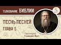 Песнь Песней, Глава 5. Протоиерей Геннадий Фаст. Толкование Библии. Толкование Ветхого Завета