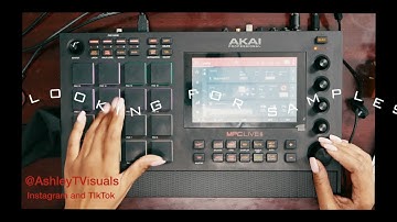 Akai MPC Live 2 - Lunchbreak session (splice sample)