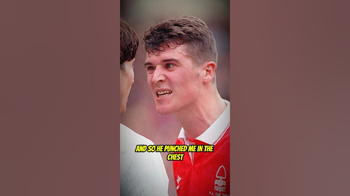 Roy Keane on being punched by Brian Clough😱#football #footballshorts #roykeane