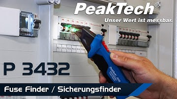 PeakTech 3432 - Neuer Sicherungsfinder / New Fuse Finder - DE/ENG