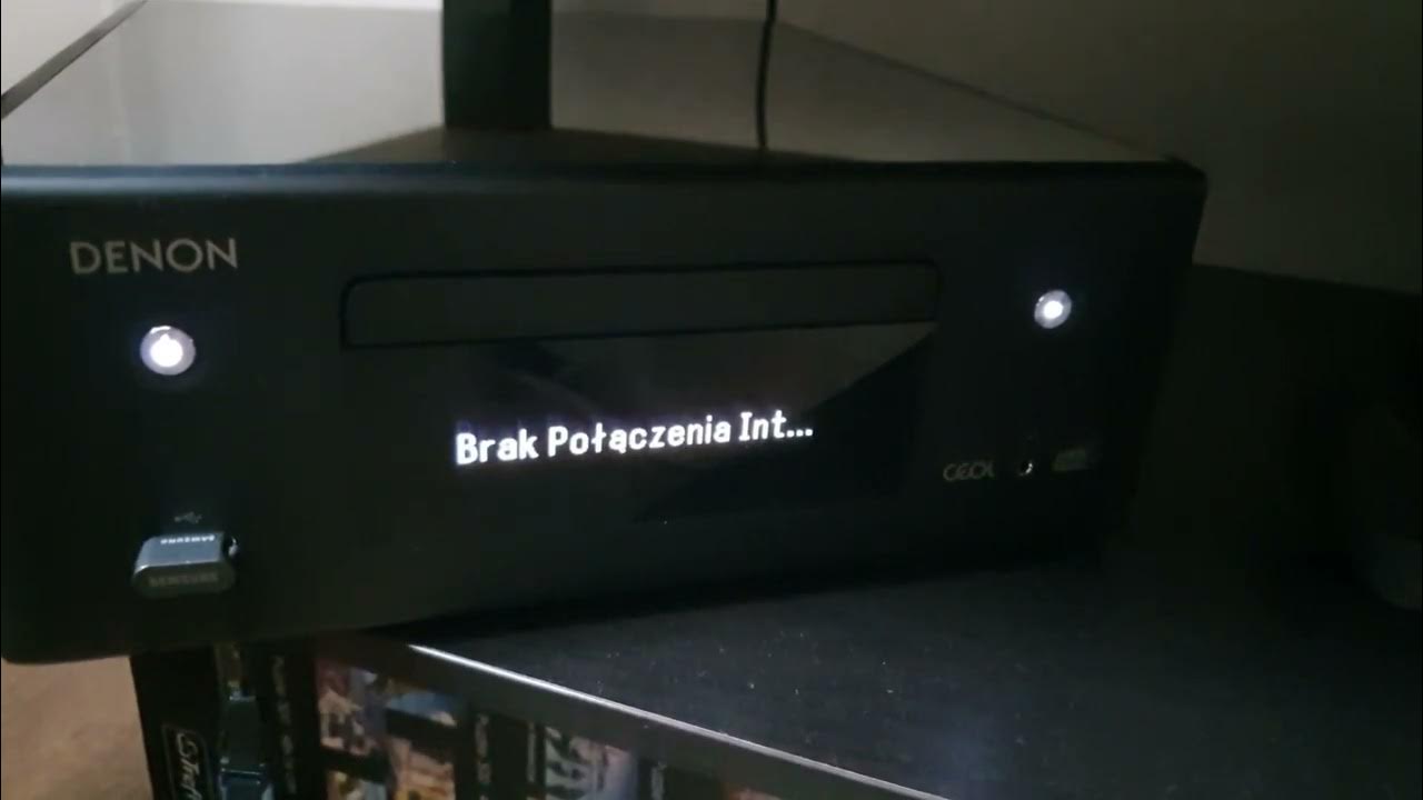 Denon Ceol N11 problem wifi YouTube