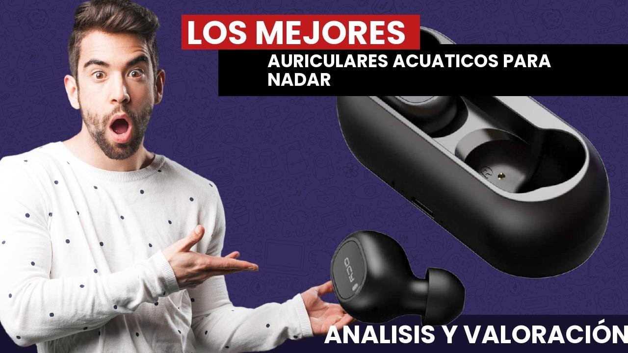 AGPTEK E11-Auriculares Sumergibles Acuaticos Impermeables IPX8