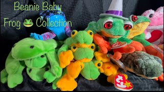 Beanie Baby Frog collection!