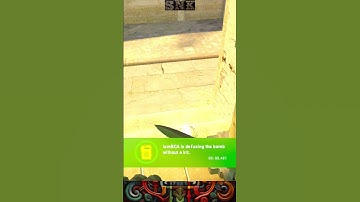 CS2 Slow Motion of New World Record 00:00.000 Bomb Defuse  #snk #cs2