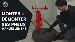Comment utiliser un démonte pneu manuel ?