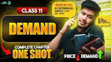 Theory of Demand in One Shot | NCERT Class 11th Economics Full Chapter Revision | CBSE 2025-26