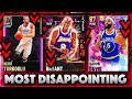 TOP 10 MOST DISAPPOINTING CARDS IN NBA 2K21 MyTEAM!!