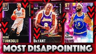 TOP 10 MOST DISAPPOINTING CARDS IN NBA 2K21 MyTEAM