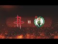 nba2k26 Boston Celtics versus Houston rockets