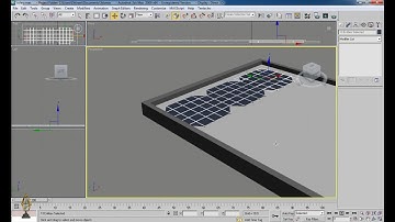 Solar panel (system) make in 3D max part 2