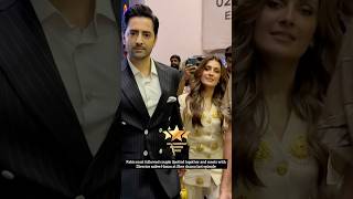#Pakistan most followed couple #AyezaKhan and #DanishTaimoor Spotted together at #Sher drama