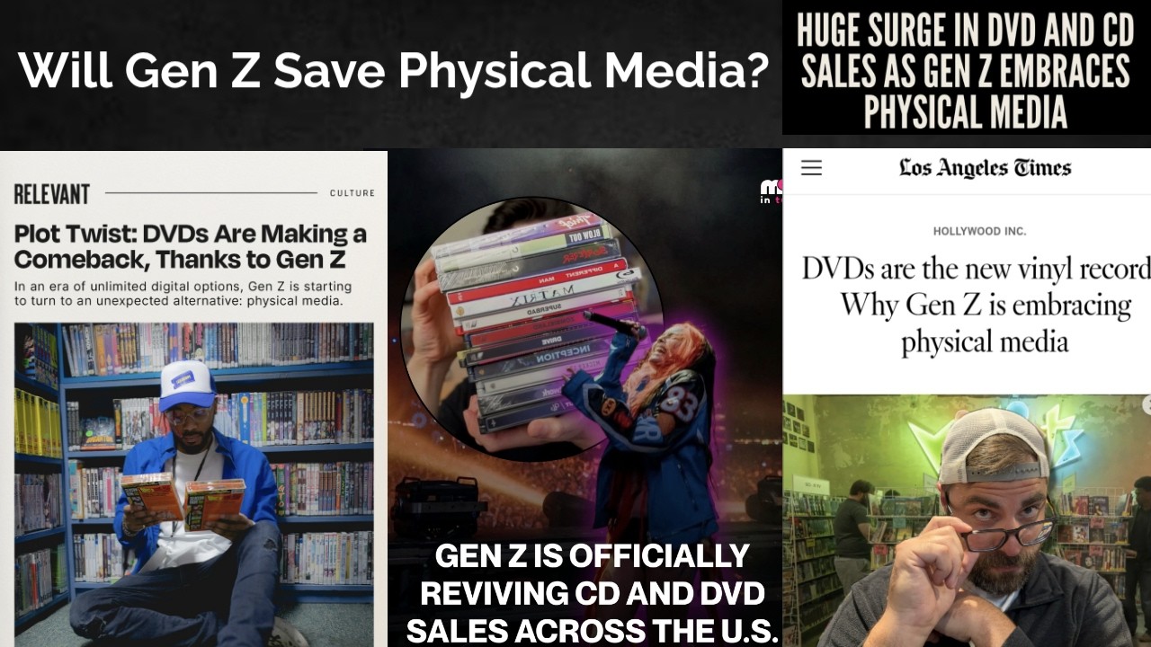 Gen Z Is Going To Save Physical Media? Let's Look At The Numbers.