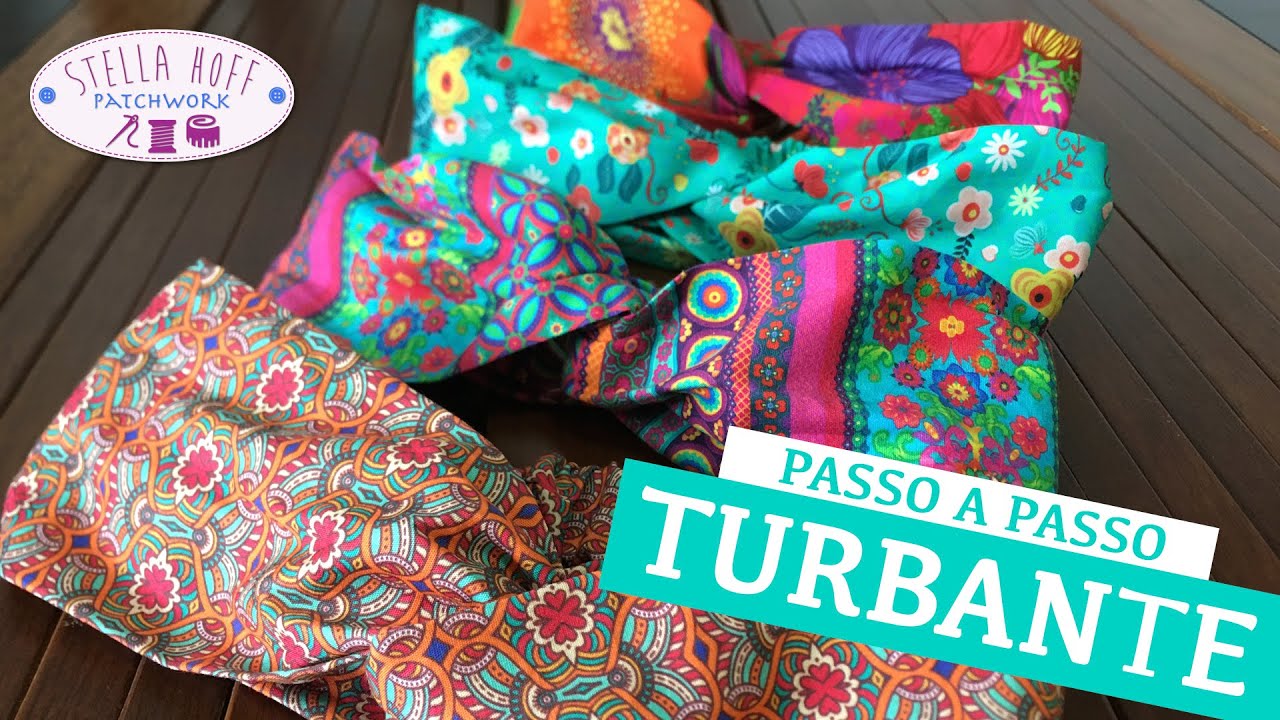 Turbante - Como fazer Turbantes em produção