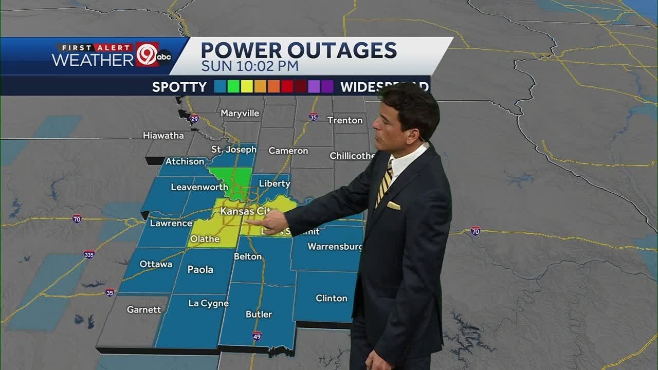 Severe thunderstorms with strong winds hit the Kansas City metro, again ...