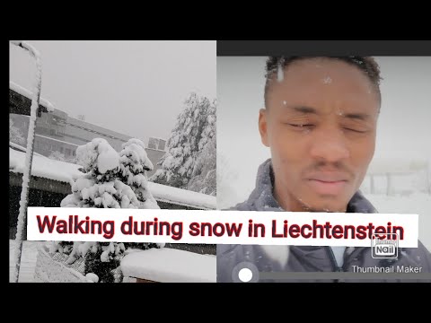 This is the a winter season in Liechtenstein /Europe small country