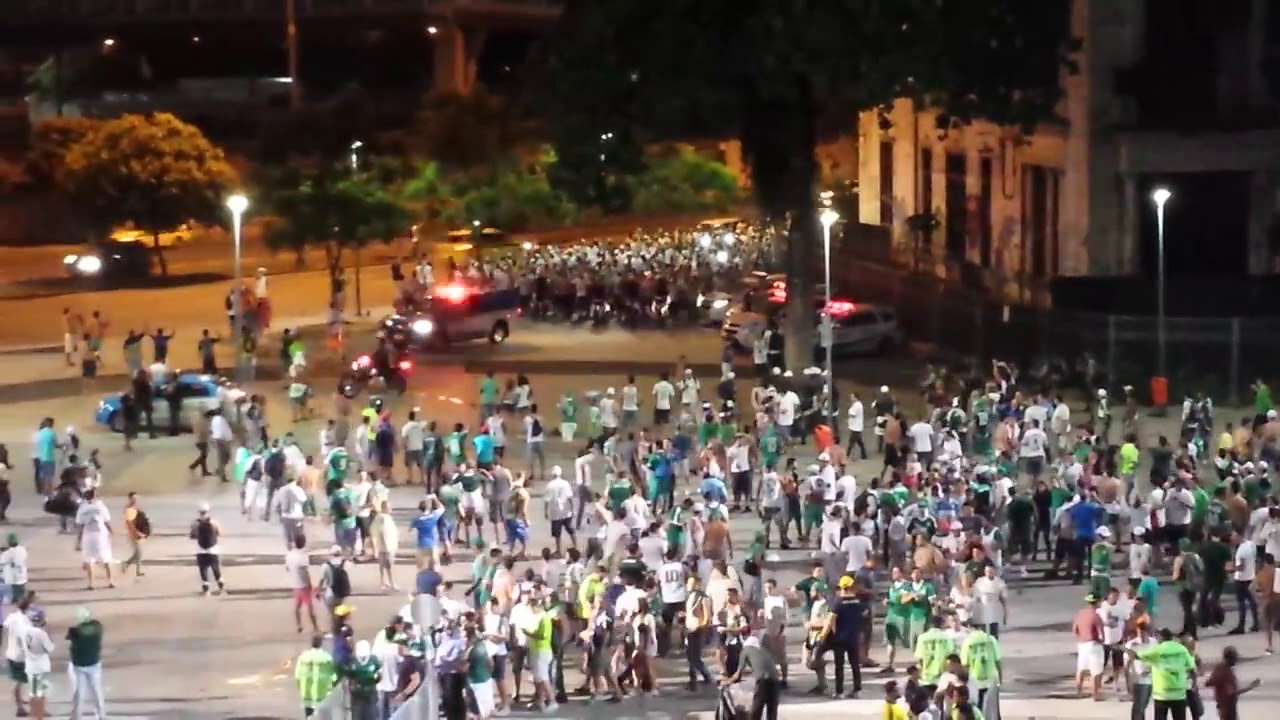 Mancha Verde chegando no Maracanã! Palmeiras x fluminense 2015!