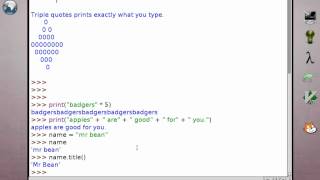 Python Tutorial 13: print() and strings
