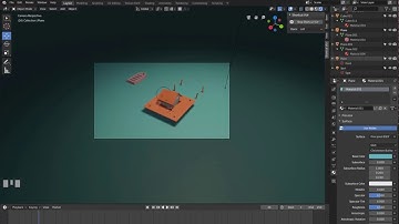 Fly Camera in Blender 2.8 (Shortcut:  Shift + ~ )