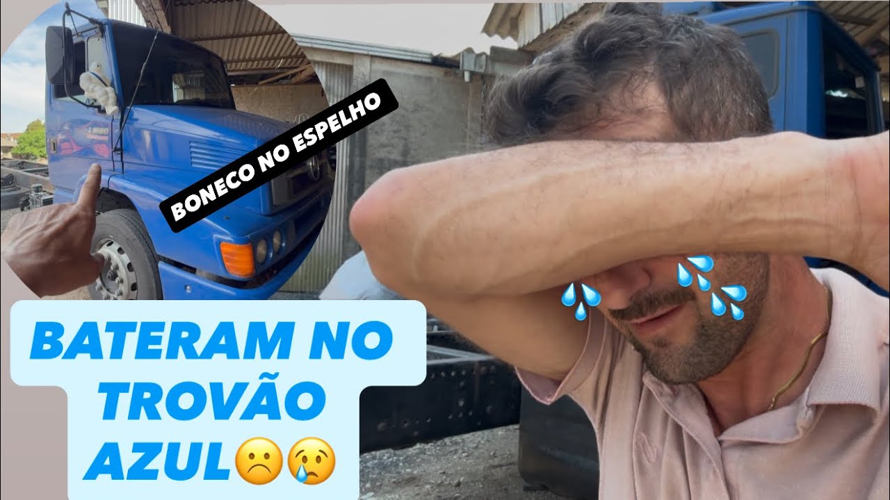 BATERAM NA TRASEIRA DO TROVÃO AZUL ☹️😔