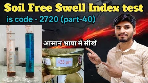 #soil free swell index test ( is code-2720  part-40 ) #civilengineering #civillabtest1 