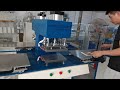 Automatic silicone logo molding machinesilicone heat press machine for rubber patch making machine