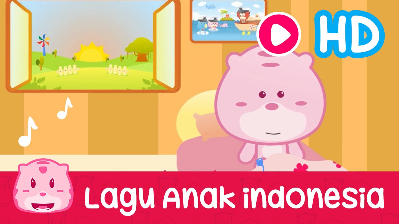 Lagu Anak Indonesia Bangun Tidur Ku Terus Mandi YouTube
